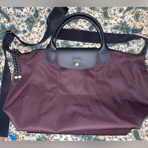 Longchamp Medium Le Pliage Energy Top Handle Tote - Burgundy